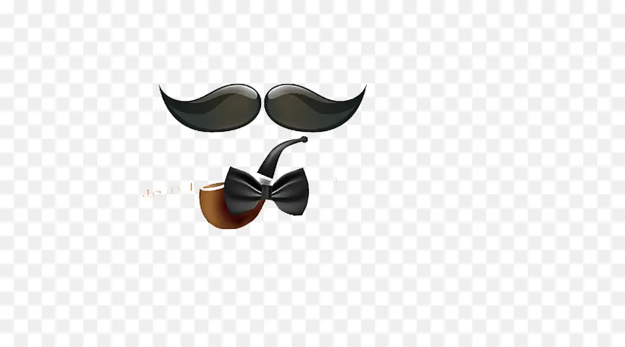 Moustache Et Pipe，Déguisement PNG