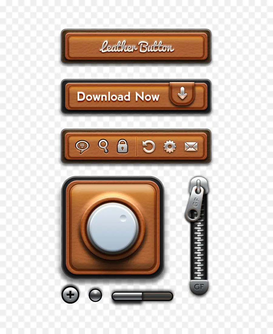 Boutons，Interface PNG