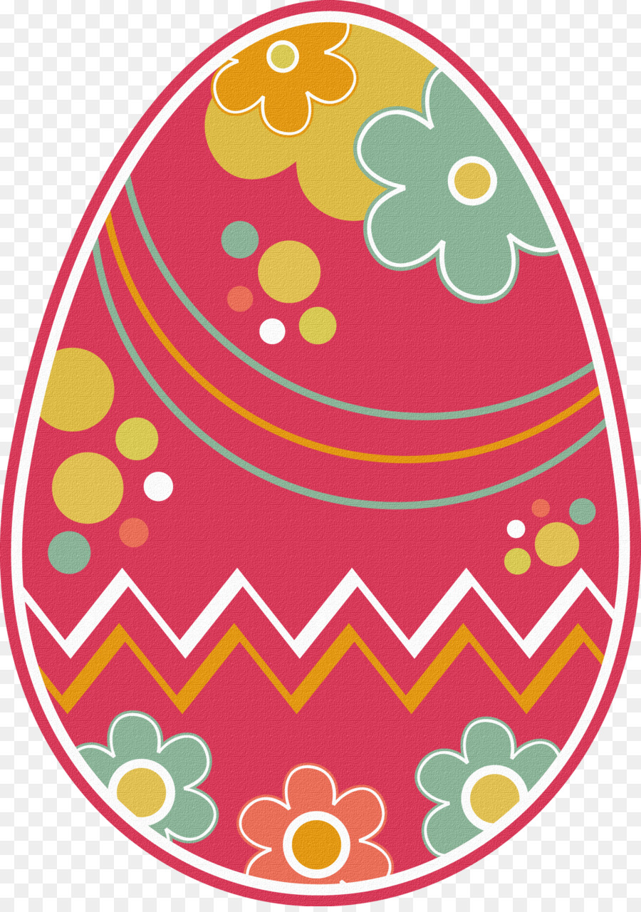 Oeuf Décoré，Fleurs PNG