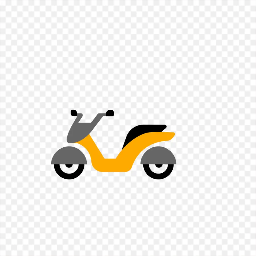 Trottinette Jaune，Moto PNG