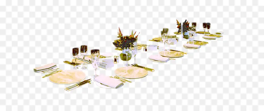 Table à Manger，Vaisselle PNG