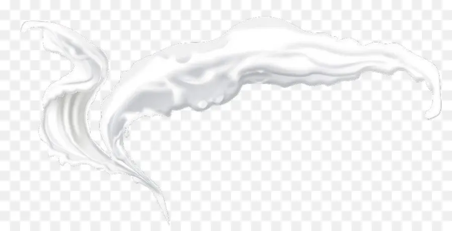 Éclaboussure De Lait，Blanc PNG