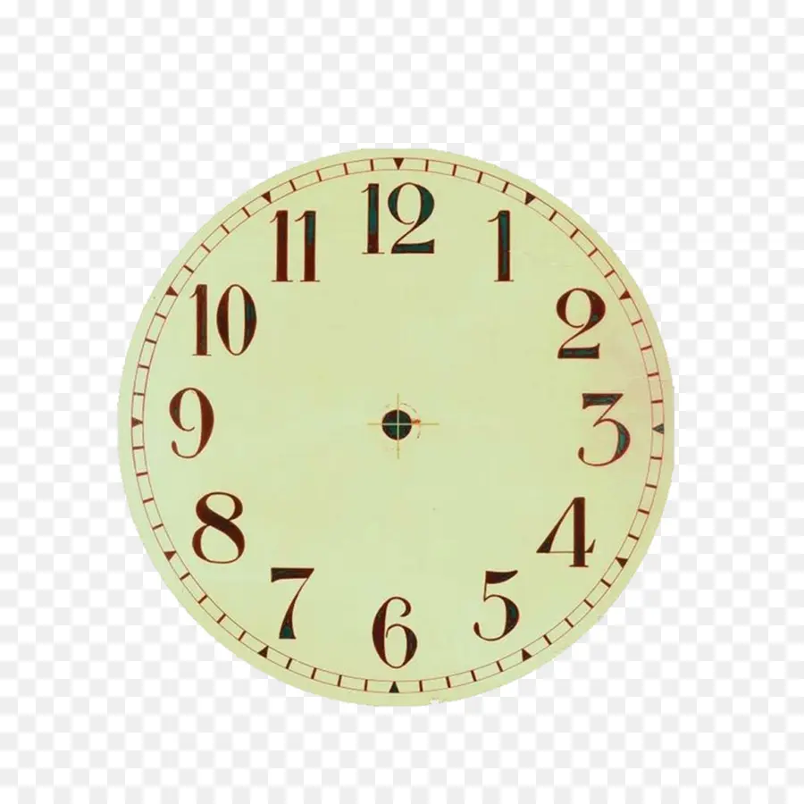 Cadran D'horloge Simple，Montre PNG