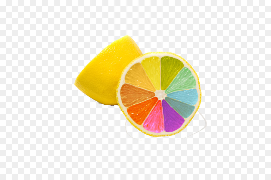 Citron Coloré，Fruit PNG