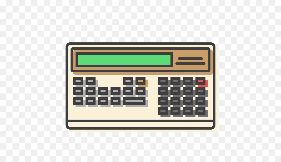 Calculatrice Vintage，Rétro PNG