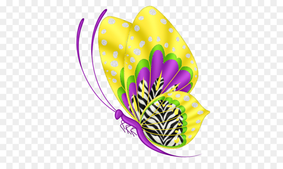 Papillon Jaune，Ailes PNG