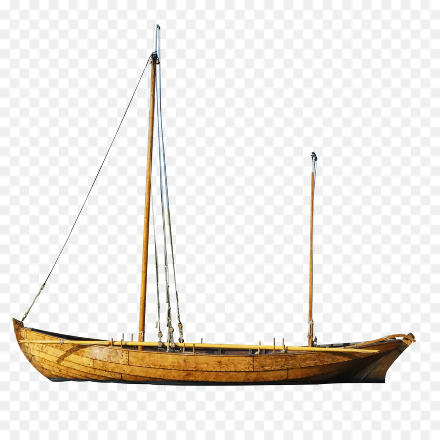 Bateau，En Bois PNG