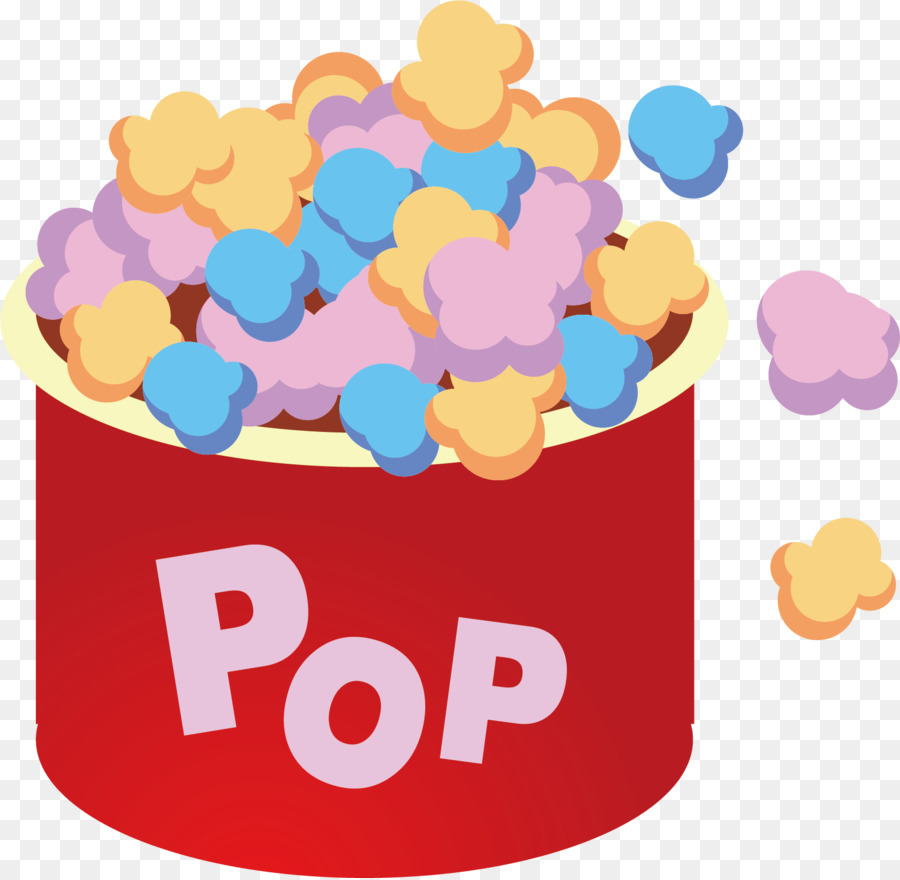 Pop Corn，Adobe Illustrator PNG