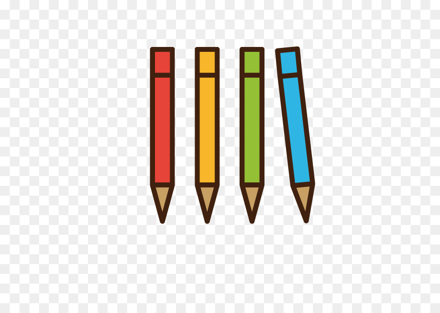 Crayons Colorés，Dessin PNG