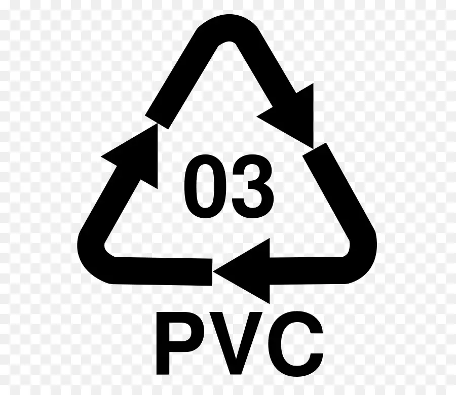 Symbole De Recyclage Du Pvc，Recycler PNG