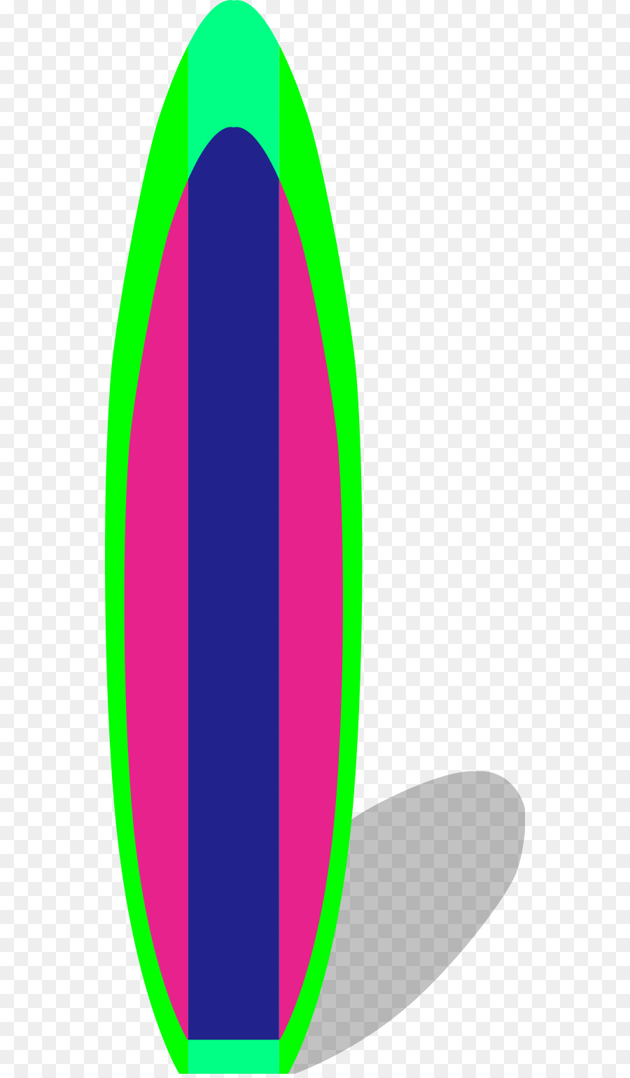 Planche De Surf，Coloré PNG