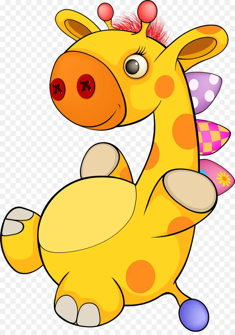 Girafe，Dessin Animé PNG