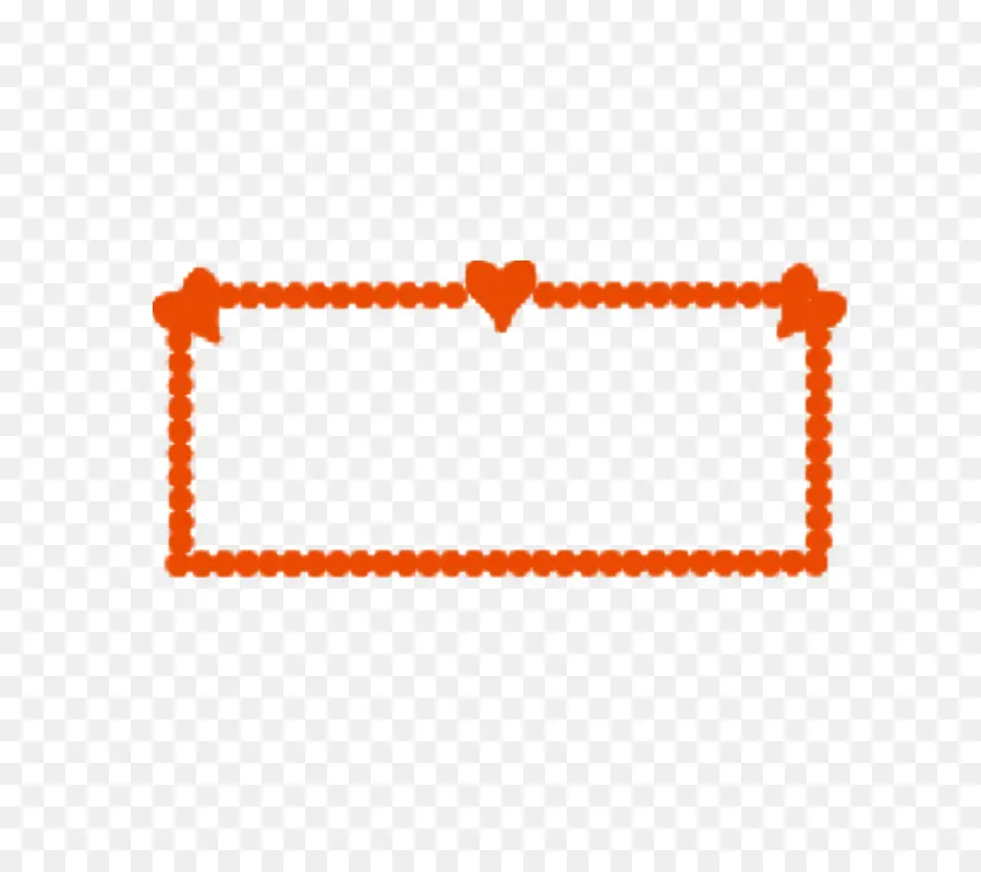 Cadre Coeur，Rectangle PNG