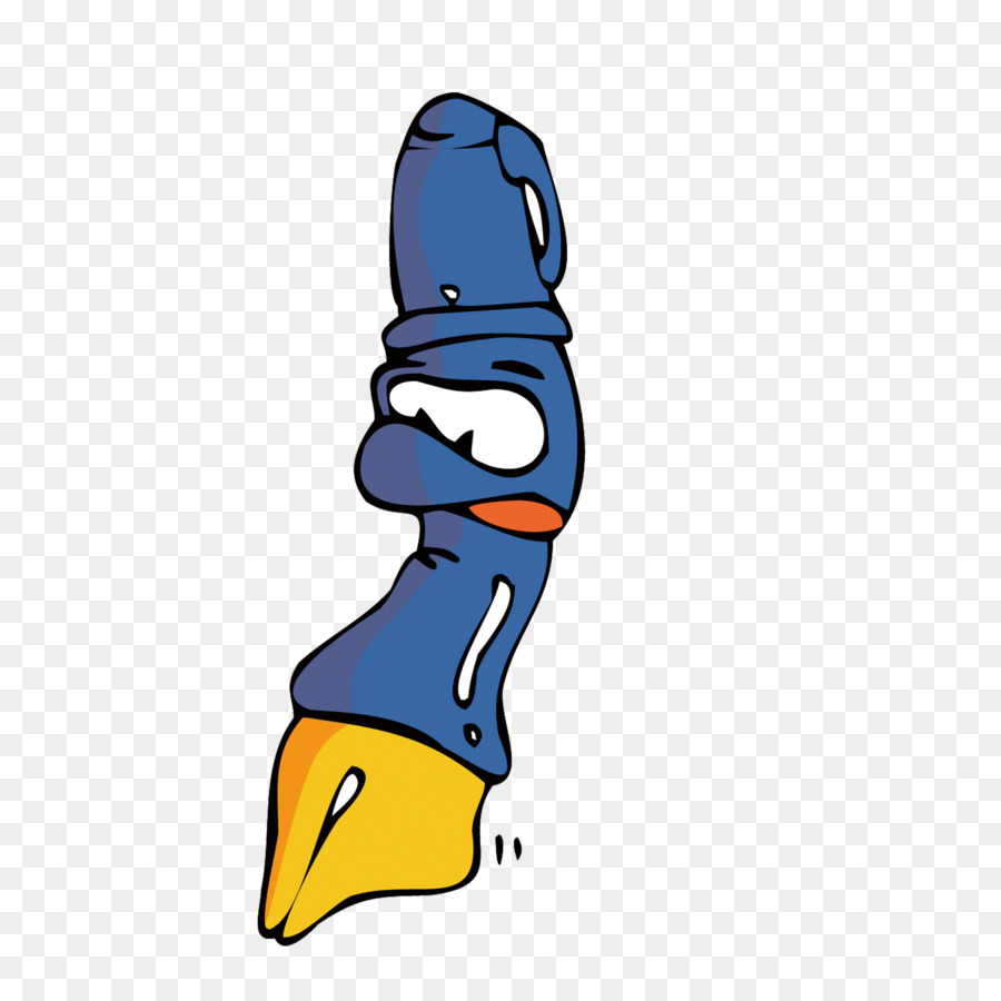 Stylo，Bleu PNG