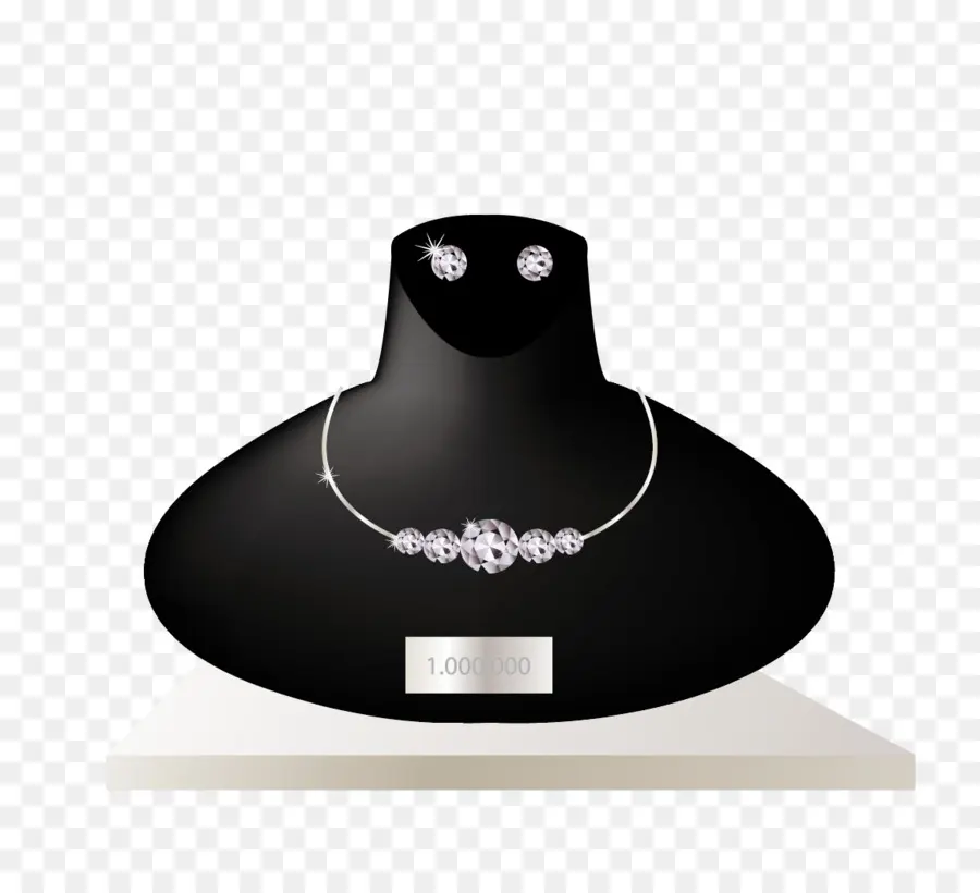 Présentoir à Bijoux，Collier PNG