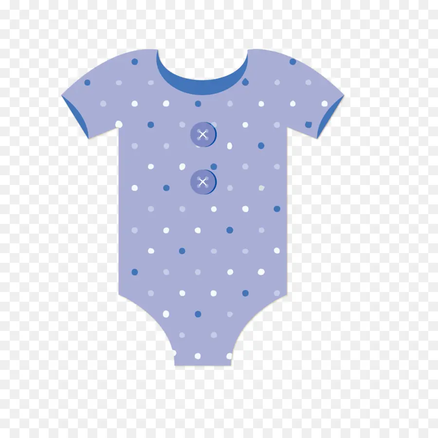 Bébé Onesie，Pois PNG