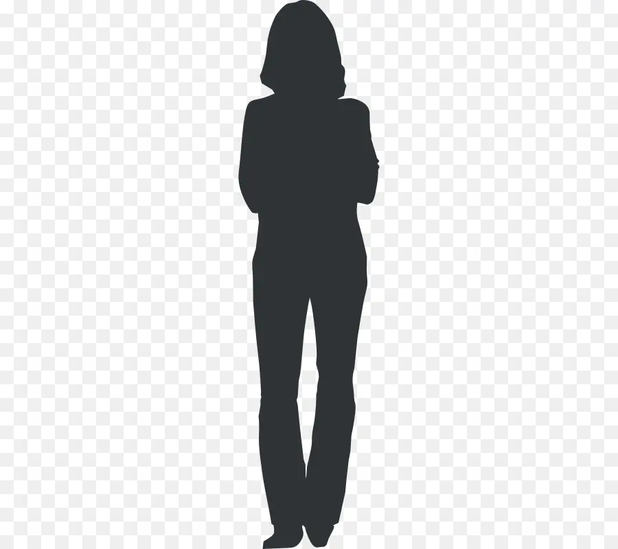 Silhouette De Femme，Femelle PNG