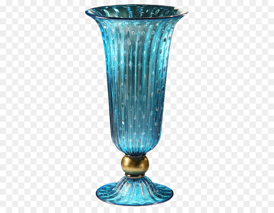 Vase Bleu，Verre PNG