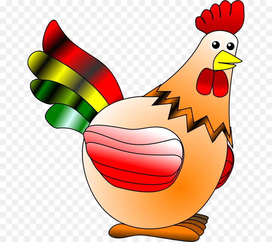 Poulet Coloré，Coq PNG