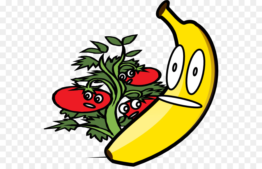 Banane Et Tomates，Fruits PNG