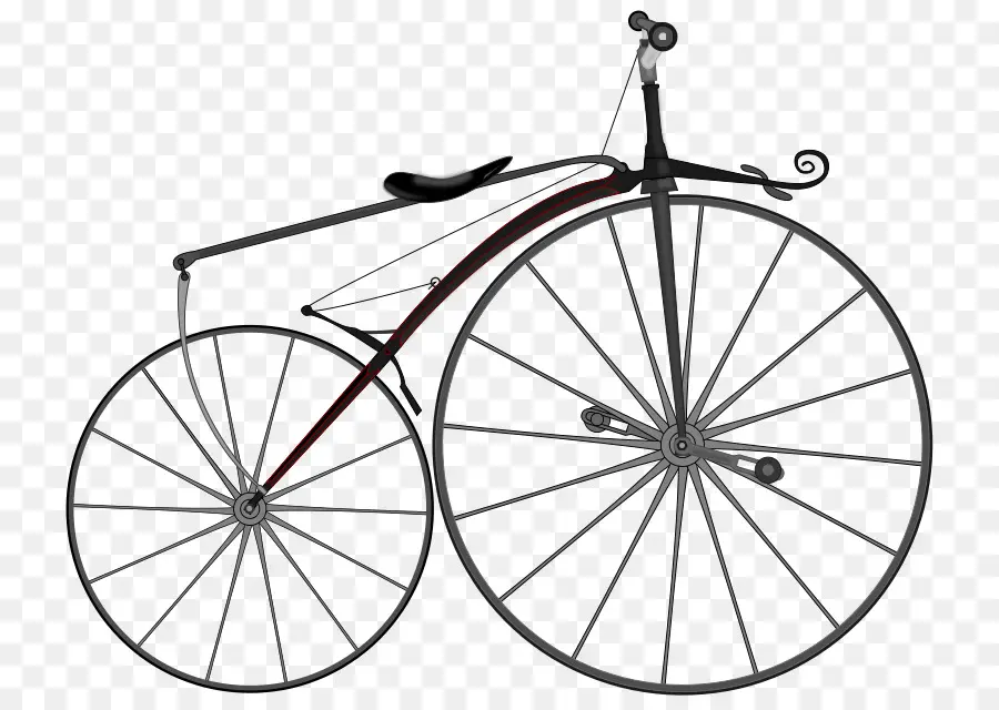 Vélo Vintage，Ancien PNG