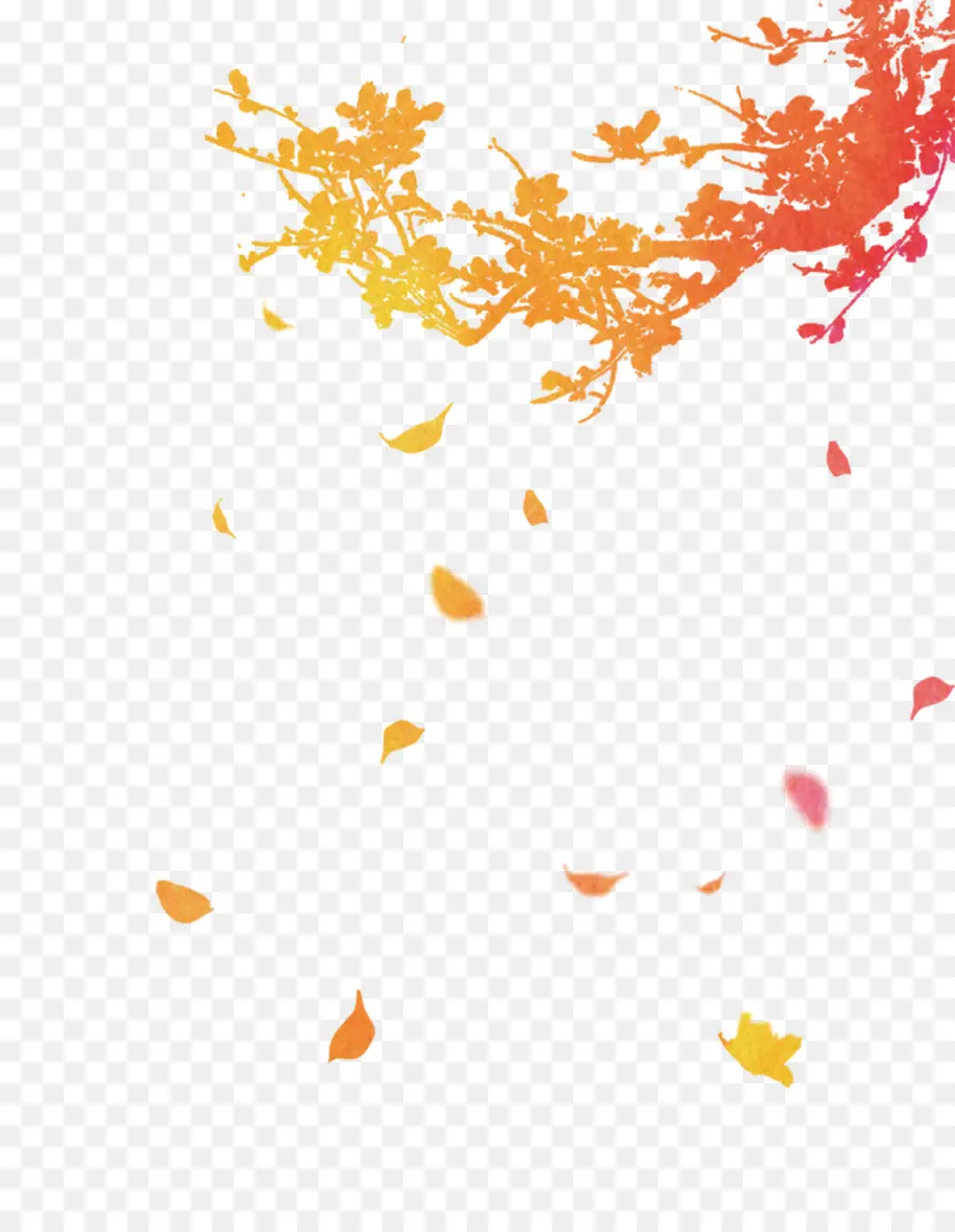 Feuilles D'automne，Automne PNG