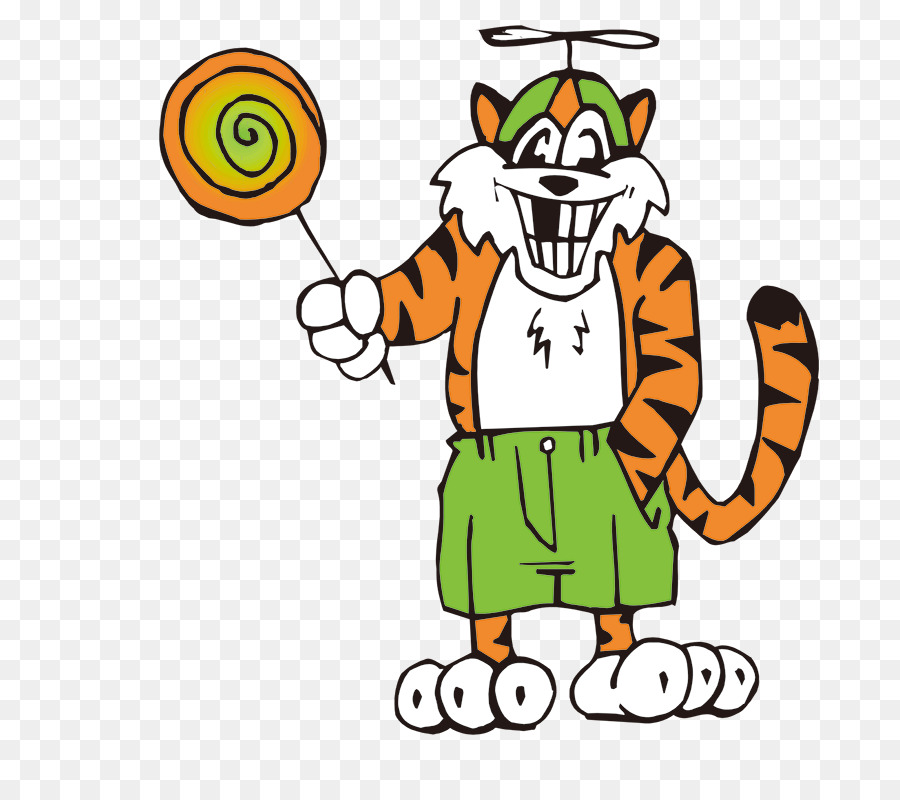 Dessin Animé，Tigre De Sibérie PNG