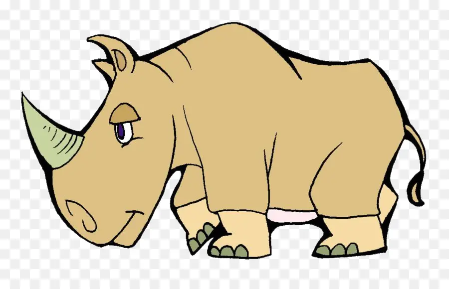 Rhinocéros，Dessin PNG