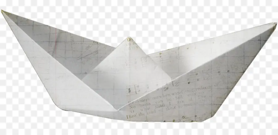 Bateau En Papier，Origami PNG