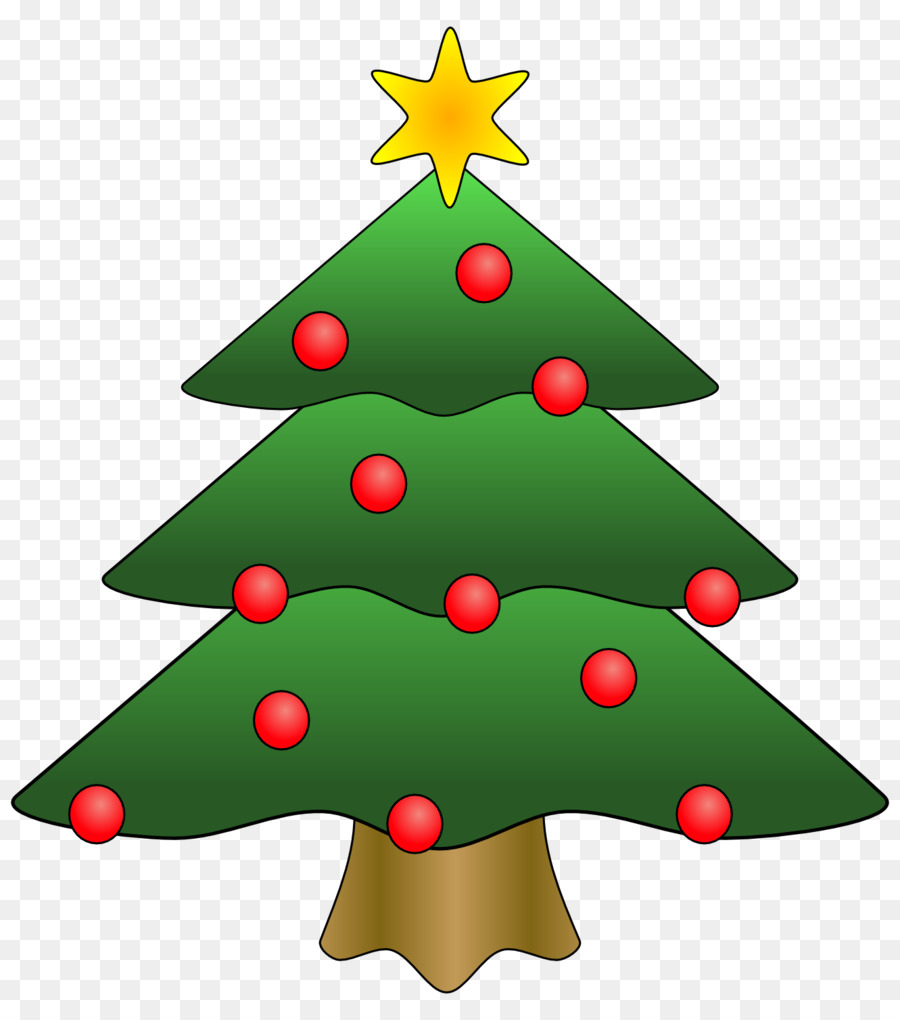 Arbre De Noël，Décorations PNG