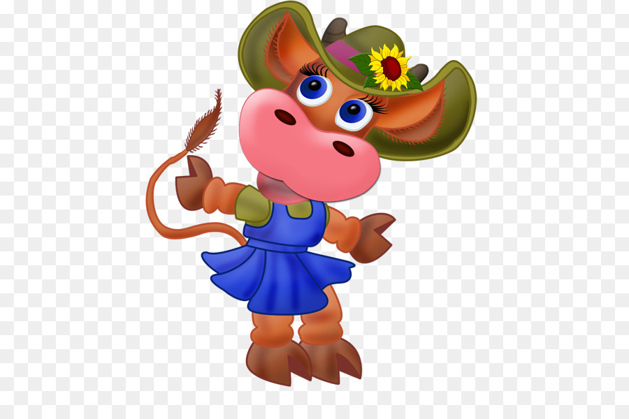 Vache De Dessin Animé，Vache PNG