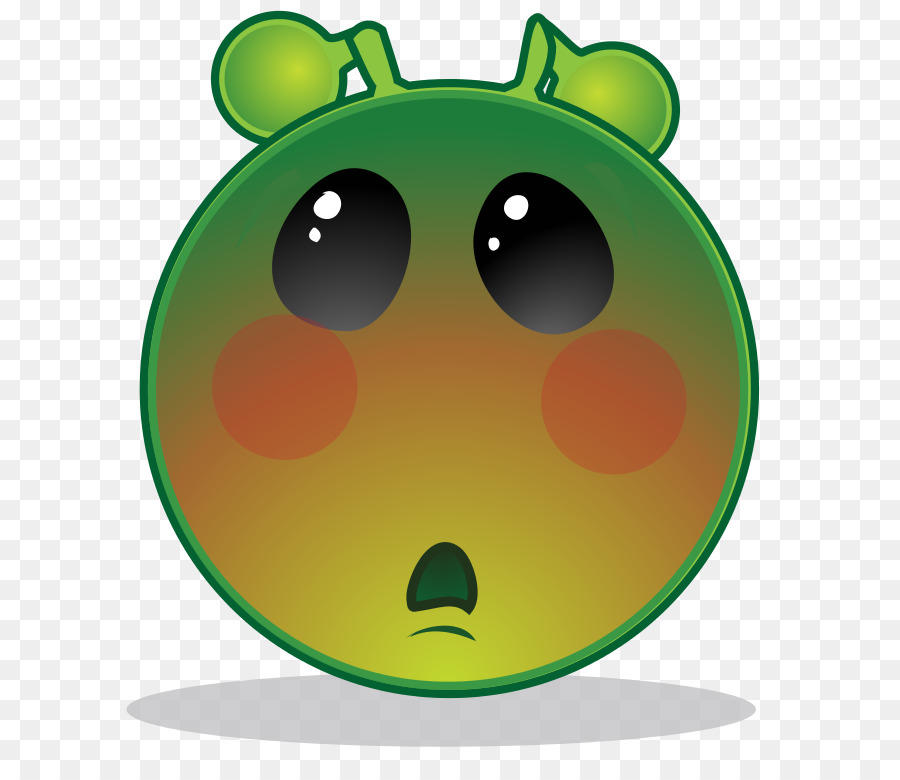 Emoji Surpris，Dessin Animé PNG