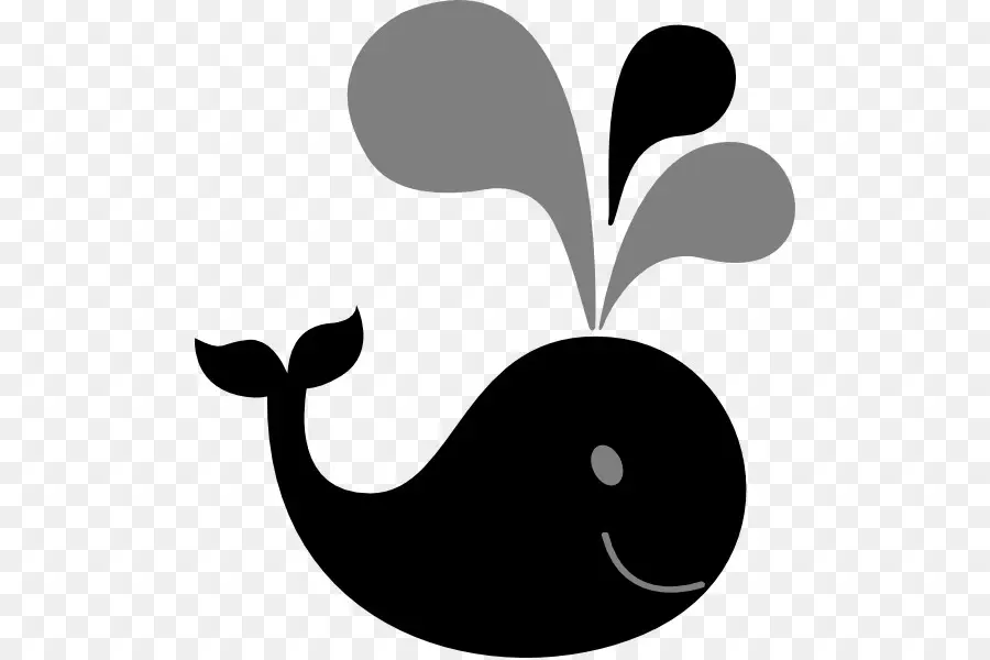 Silhouette，Baleine PNG