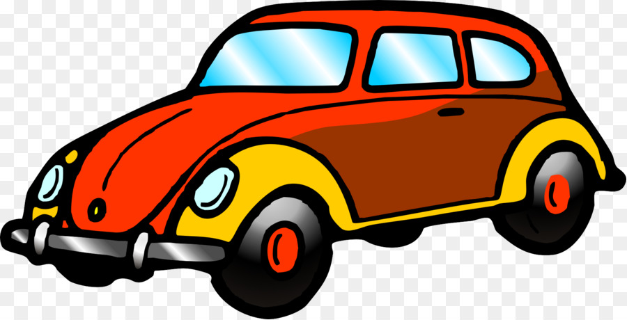 Voiture Rouge，Dessin Animé PNG