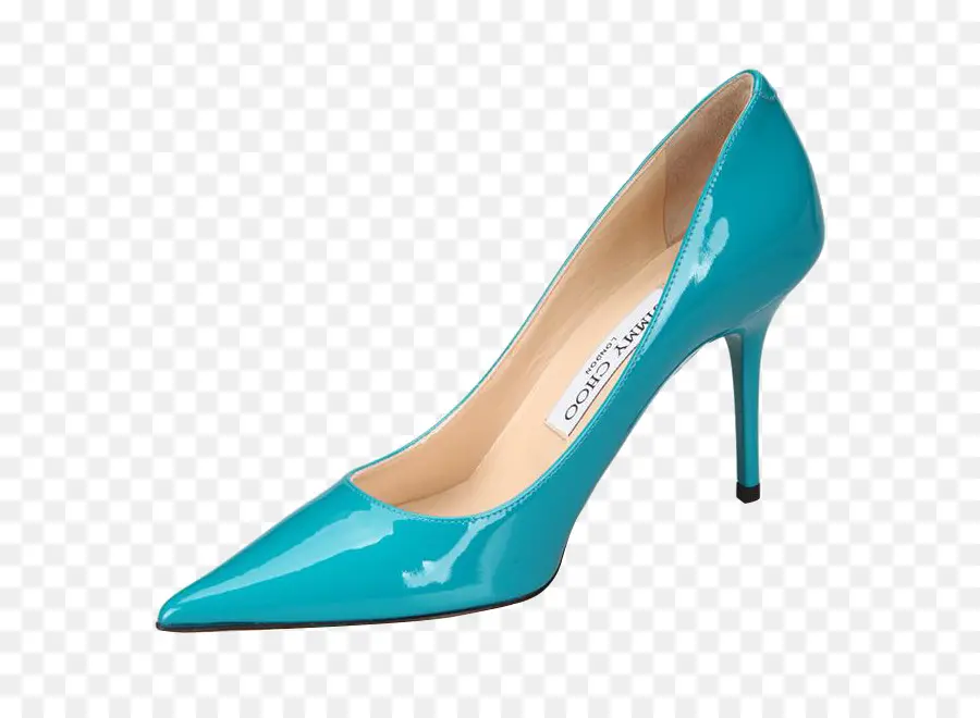 Talon Haut Bleu，Chaussure PNG