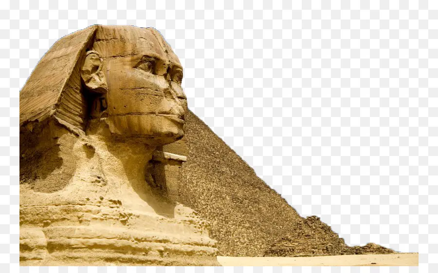 Grand Sphinx De Gizeh，Grande Pyramide De Gizeh PNG