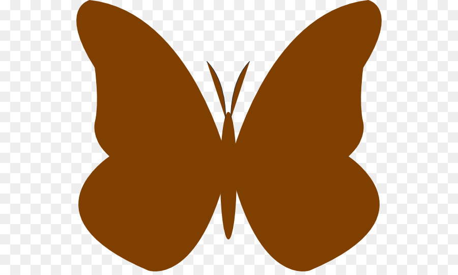 Papillon Marron，Ailes PNG