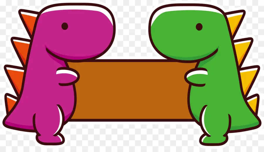 Dinosaures Mignons，Dessin Animé PNG