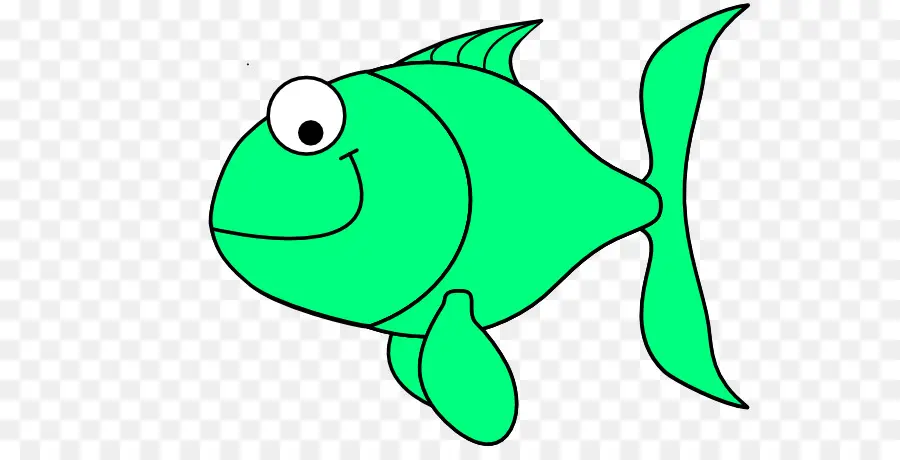 Poisson De Dessin Animé，Coloré PNG