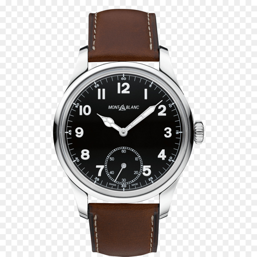 Montre En Cuir Marron，Montre PNG