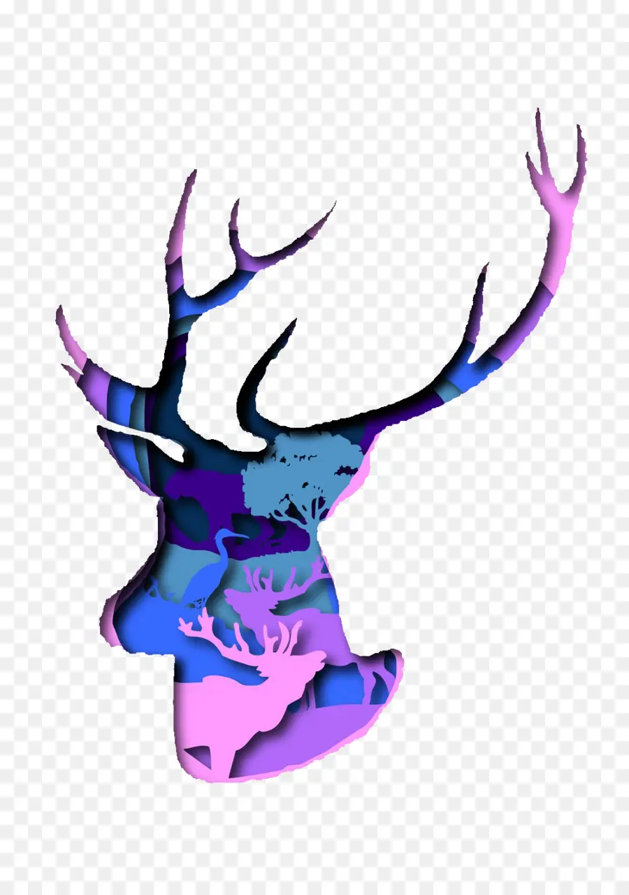 Cerf，Bois PNG