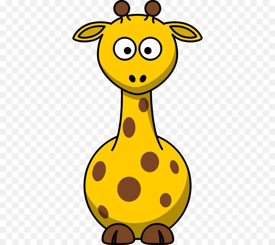 Girafe Mignonne，Dessin Animé PNG