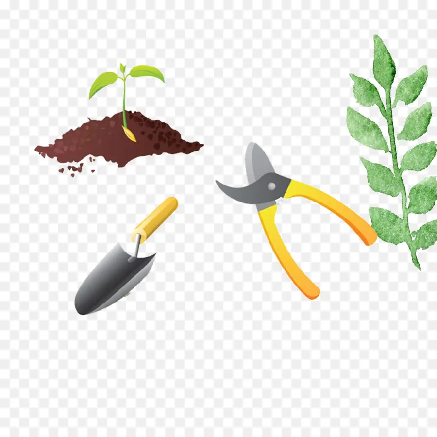 Pelle，Outil De Jardin PNG