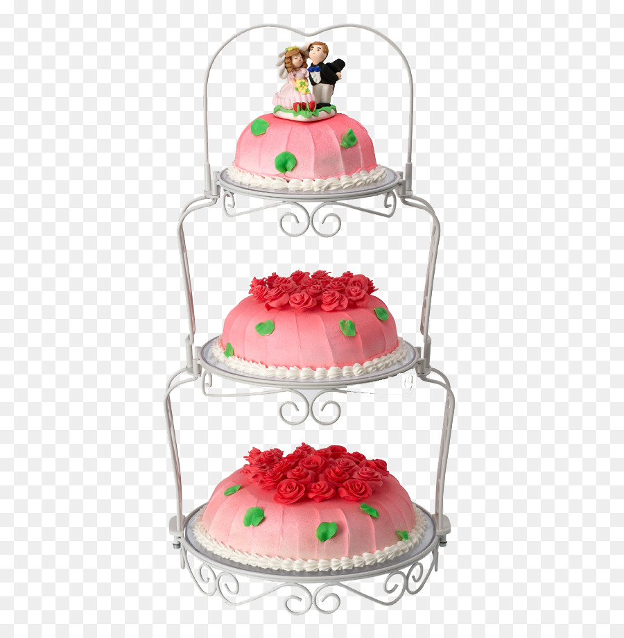 Gâteau De Mariage，Roses PNG