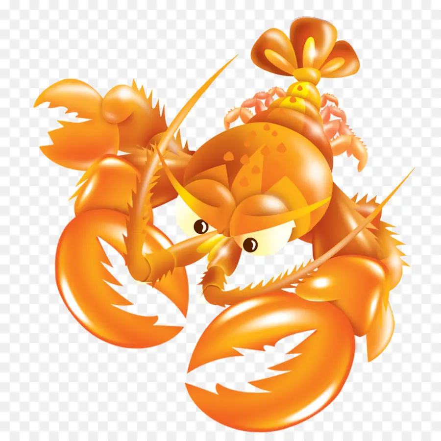 Homard Orange，Griffes PNG