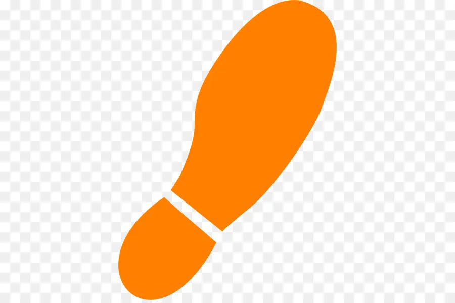 Empreinte Orange，Empreinte PNG