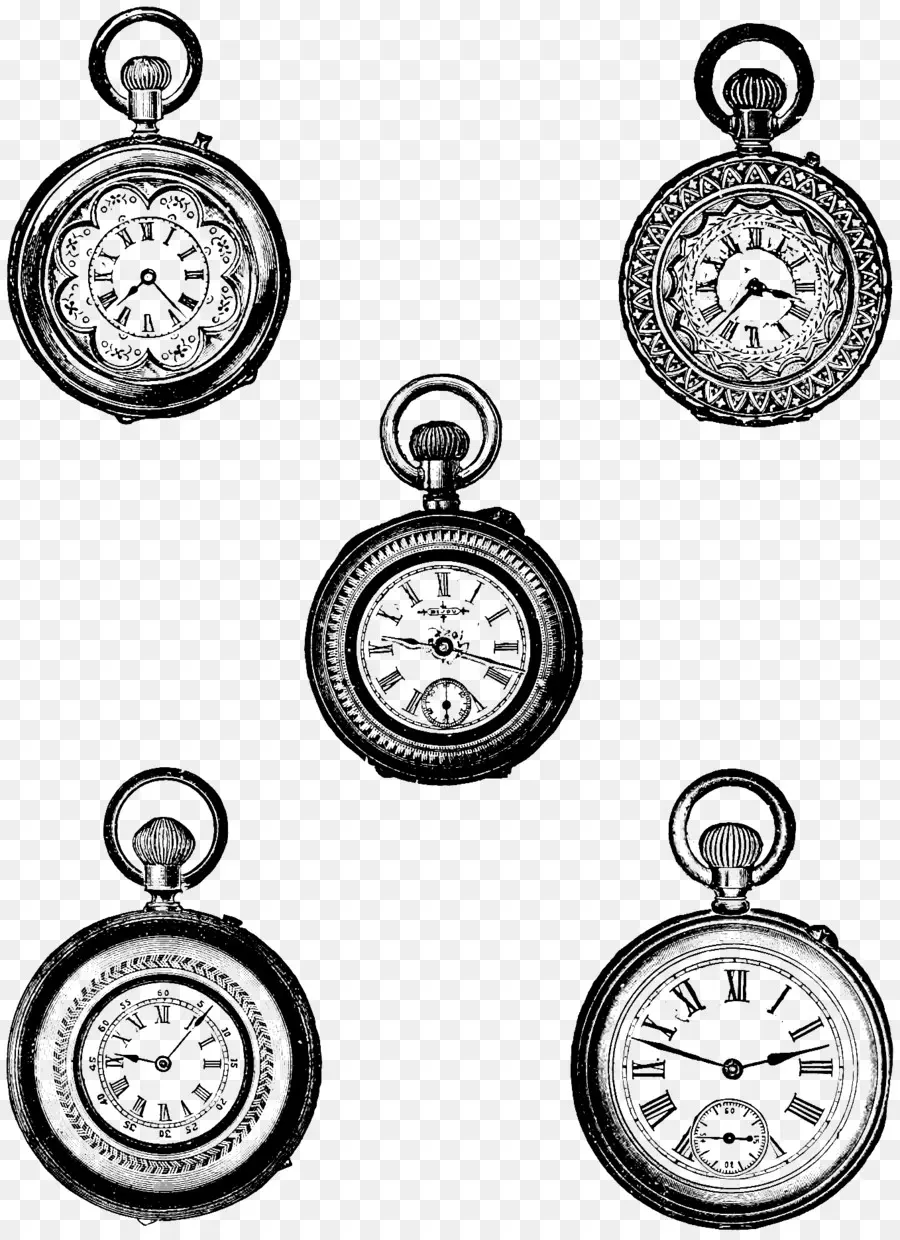 Montres De Poche，Ancien PNG