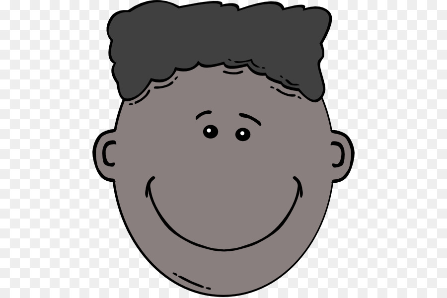 Visage Souriant，Dessin Animé PNG