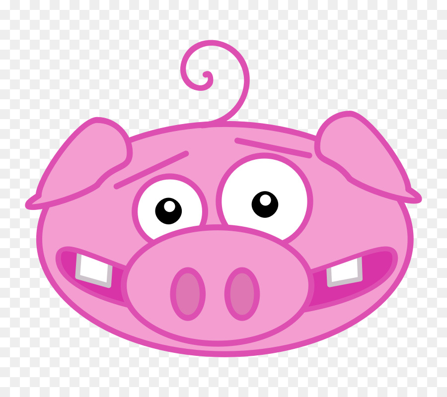 Visage De Cochon，Animal PNG