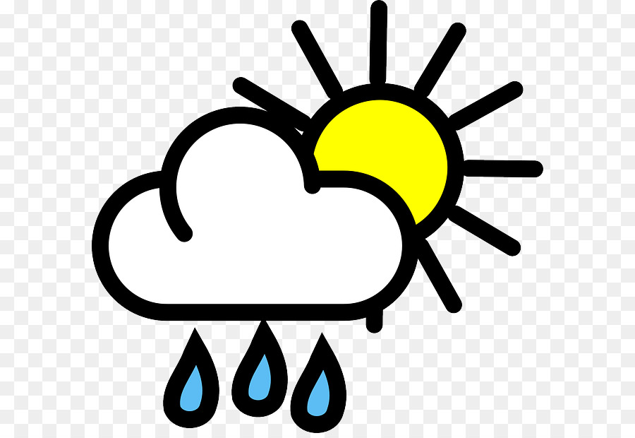 Soleil Et Pluie，Nuage PNG